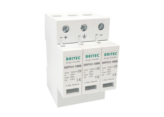 Прибор СПД защиты от перенапряжения ДК предохранения от молнии энергии для фотовольтайческой системы