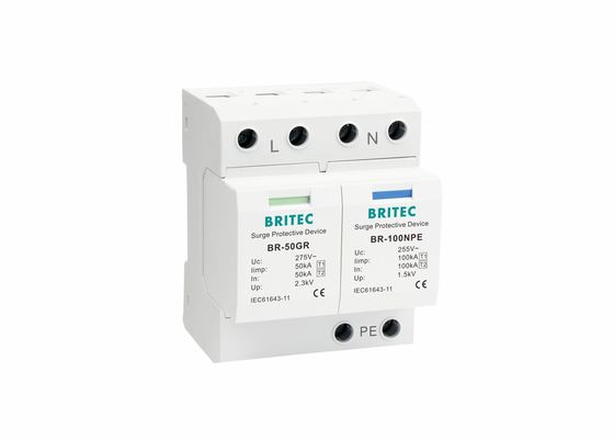 Противомолниеносное устройство типа 1 1P+NPE IP20 IEC61643-11