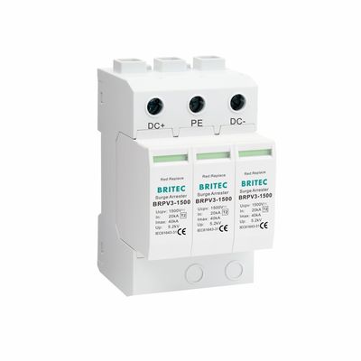 BRPV3-1500 40kA Ток разряда модульное устройство защиты от перенапряжения постоянного тока