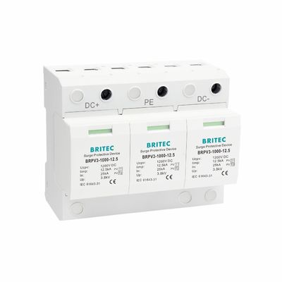 BRPV3-1000-12.5 PV Surge Arrester Pv Surge Protection 3p Устройство для защиты от солнечных перенапряжений