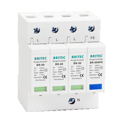 Устройство защиты от перенапряжения BR-80 3P Tuv Ac Arrester Power Surge Protector