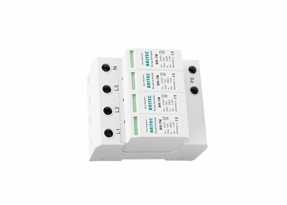 7ka T1+T2 Устройство для защиты от перенапряжения Молниеносный задерживатель 4P Устройство для защиты от перенапряжения