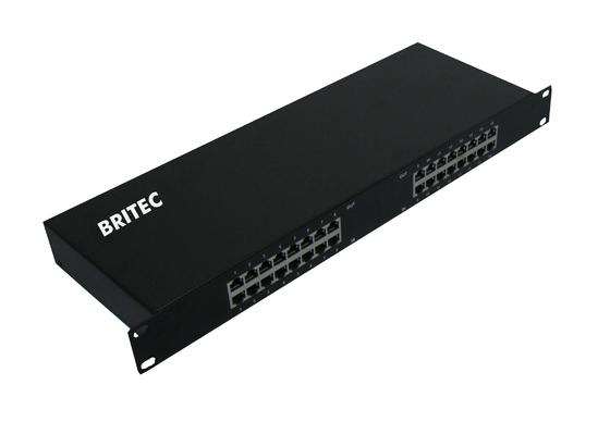 BRRJ45L-16R 1000Mbps/100Mbps RJ45 Защита от перенапряжений Сеть стойка установка Эфирная защита от перенапряжений Эфирная защита от молнии