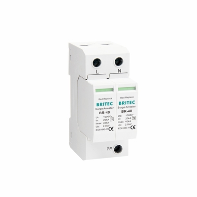 BR-40 1000 3P Защитник от перенапряжений типа 2 690V/1000V 3-фазное устройство защиты от перенапряжений SPD