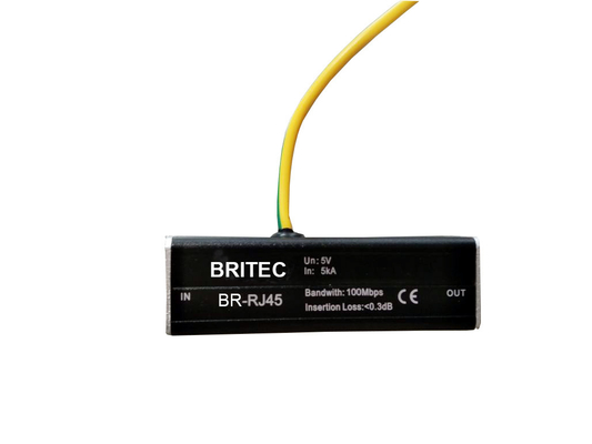 Ограничитель перенапряжения данным по RJ45 SPD сигнала TUV 100Mbps для сети spd защитного приспособления пульсации локальных сетей LAN