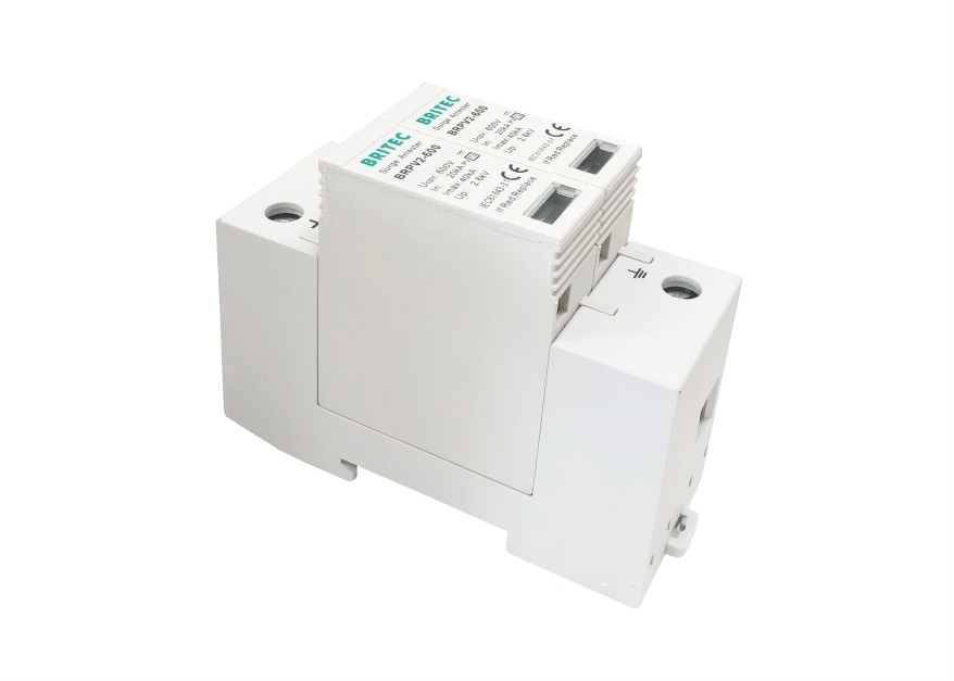 Прибор предохранения от скачка напряжения DC 600VDC 8/20μS солнечный на класс установки PV II