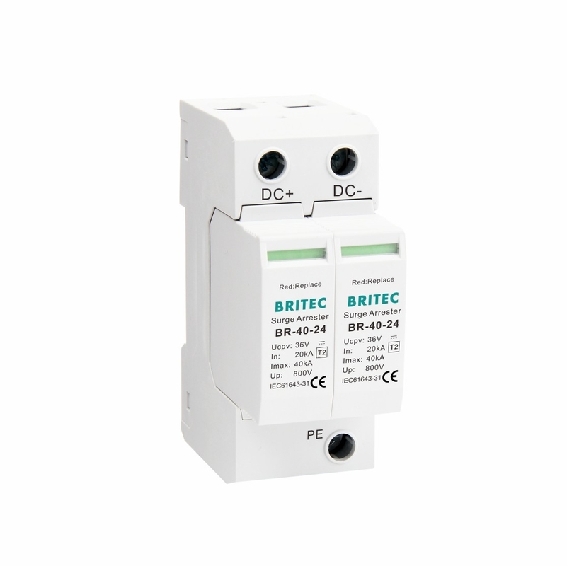 BR-40 24 PV Surge Arrester DC Surge Protector Устройство для защиты от солнечных перенапряжений