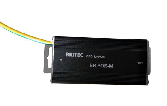 Сетевой грозозащитный разрядник RJ45 Gigabit Ethernet Сигнальный LAN SPD сетевой Cat6 линейный грозозащитный разрядник / LAN / компактный / RJ45