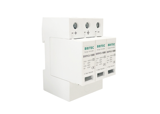 1000V Arrester пульсации PV Arrester молнии DC класса II солнечный