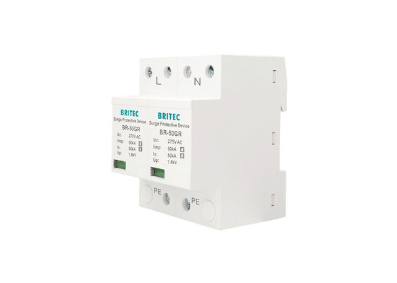 Класс I Задержка перенапряжения 10/350μs 50KA Однофазная 150V / 275V / 320V