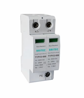 TYPV3 1000 Тип 2 ПВ-задержка перенапряжения DC-защита от перенапряжения SPD-защитное устройство от перенапряжения питания