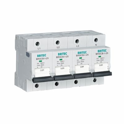 BRSCB-I-25 4P OEM/ODM SPD Backup Protector защита от перенапряжения