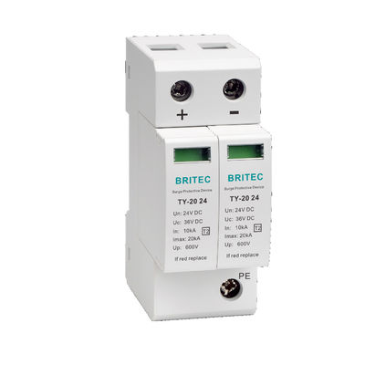 TY-40 24 24v Солнечное устройство защиты от перенапряжения типа 2 Предупреждающее перенапряжение