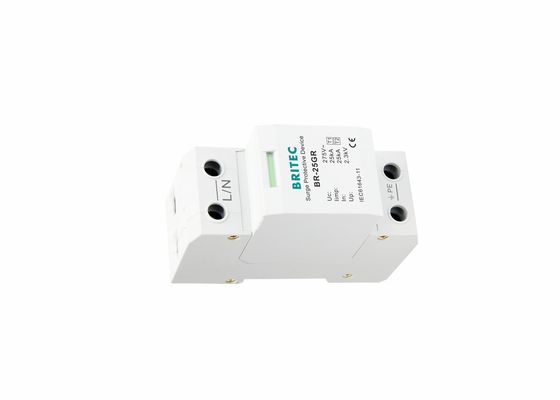 25kA Класс I Тип 1 Класс B SPD однофазный задерживатель перенапряжения