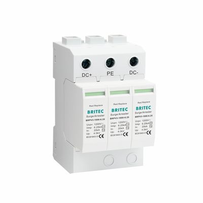 Arrester UL94 пульсации Thermalplastic PV - V0 предохранение от молнии типа 1 +2