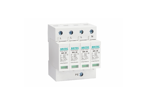 Электропитание 20кА/4П СПД ограничителя перенапряжения доказательства молнии типа 2 АК трехфазное