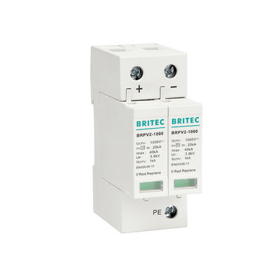 BRPV3-1000 1000V 40kA 3P постоянный солнечный фотоэлектрический устройство защиты от перенапряжения Предотвратитель перенапряжения Предотвратитель молнии Предотвратитель перенапряжения солнечной энергии