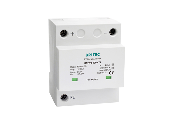 BRPV3 T1 Световая лампочка с фотоэлектрическим задержкой 10 / 350 μs Световая лампочка с импульсным током