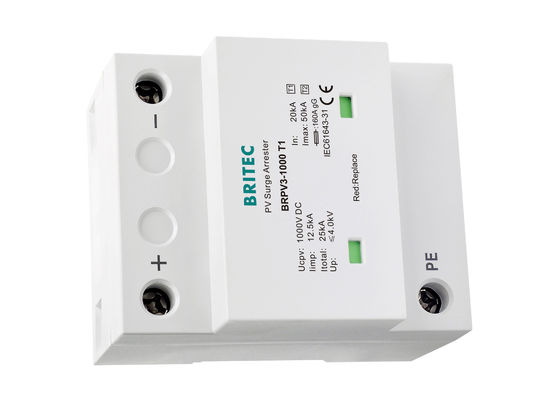 Классифицируйте Аррестер пульсации класса ИИ СПД ПВ И для фотовольтайческих систем 12.5кА 10/350ус