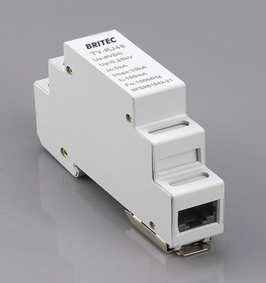RJ45 SPD Ethernet Устройства защиты от перенапряжения данных Din Rail Тип перенапряжения