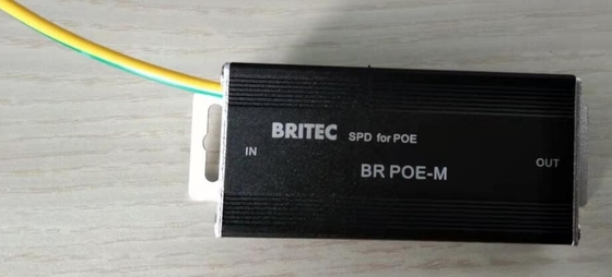Сила телекоммуникаций RJ45 ограничителя перенапряжения PoE локальных сетей над arrester молнии rj45