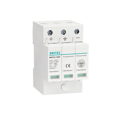 BRPV3-1000 40KA DC SPD Устройство защиты от перенапряжения Солнечная фотоэлектрическая молнии Задержка защиты от перенапряжения t1 t2 dc
