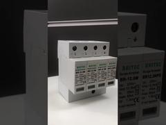 Разряд тока амортизатора пульсации Arrester молнии класса B+C 12.5KA CE высокий